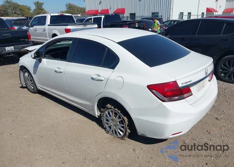 2013 Honda Civic Lx из США, поврежденный, VIN 2HGFB2F59DH554370